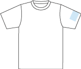 左袖へプリント